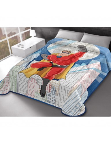 ΚΟΥΒΕΡΤΑ ΙΣΠΑΝΙΑΣ ΜΟΝΗ 160X220 BELPLA STER 324 BLUE