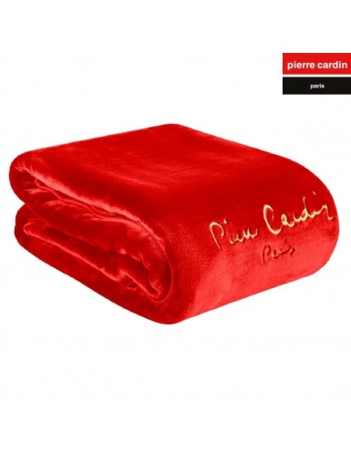 ΚΟΥΒΕΡΤΑ ΜΟΝΗ 160X240 PIERRE CARDIN NANCY 545 RED(34)