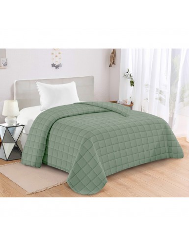 ΚΟΥΒΕΡΛΙ ΚΑΠΙΤΟΝΕ ΥΠΕΡΔΙΠΛΟ 220Χ240 ADAM HOME ANTEL GREEN