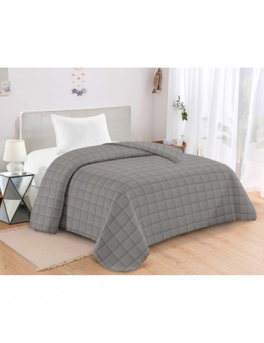 ΚΟΥΒΕΡΛΙ ΚΑΠΙΤΟΝΕ ΜΟΝΟ 160X240 ADAM HOME ANTEL GREY