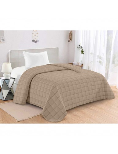 ΚΟΥΒΕΡΛΙ ΚΑΠΙΤΟΝΕ ΥΠΕΡΔΙΠΛΟ 220Χ240 ADAM HOME ANTEL MOCHA