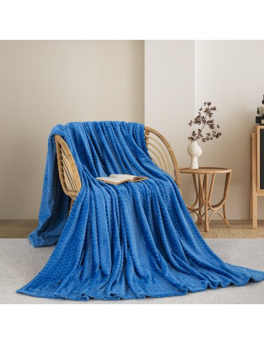 ΚΟΥΒΕΡΤΑ FLEECE ΗΜΙΔΙΠΛΟ 180X240 ADAM HOME (550) BLUE(03)
