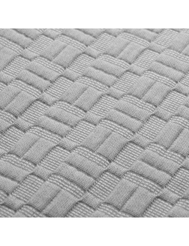 ΚΟΥΒΕΡΤΑ ΖΑΚΑΡ ΥΠΕΡΔΙΠΛΗ MATLASSE ROMVIA 230X270 GREY (360 gsm)