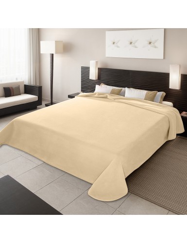 ΚΟΥΒΕΡΤΑ ΙΣΠΑΝΙΑΣ ΥΠΕΡΔΙΠΛΗ 220Χ240 BELPLA STER PLAIN OFF WHITE(15)