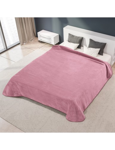 ΚΟΥΒΕΡΤΑ ΙΣΠΑΝΙΑΣ ΥΠΕΡΔΙΠΛΗ 220Χ240 BELPLA STER PLAIN OPAL ROSE(64)