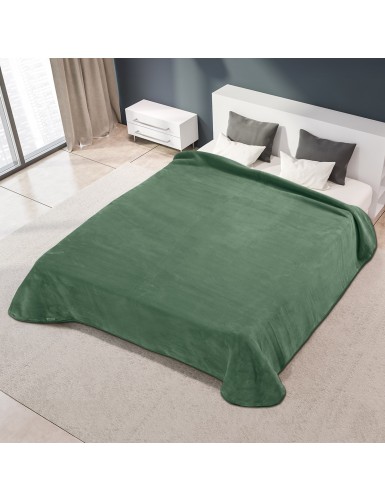 ΚΟΥΒΕΡΤΑ ΙΣΠΑΝΙΑΣ ΜΟΝΗ 160X220 BELPLA STER PLAIN VERDE(20)