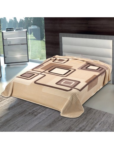 ΚΟΥΒΕΡΤΑ ΙΣΠΑΝΙΑΣ ΥΠΕΡΔΙΠΛΗ 220Χ240 BELPLA STER 271 BEIGE