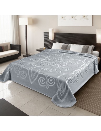 ΚΟΥΒΕΡΤΑ ΙΣΠΑΝΙΑΣ ΥΠΕΡΔΙΠΛΗ 220Χ240 BELPLA STER 516 GREY(51)