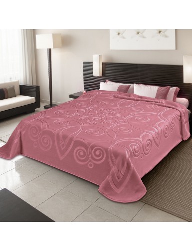 ΚΟΥΒΕΡΤΑ ΙΣΠΑΝΙΑΣ ΥΠΕΡΔΙΠΛΗ 220Χ240 BELPLA STER 516 OPAL ROSE(64)