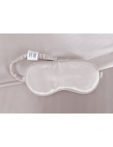 Beauty Home Μεταξωτή μάσκα ύπνου σε κουτί δώρου Art 12163 One size Άμμου