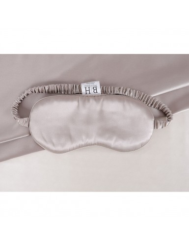 Beauty Home Μεταξωτή μάσκα ύπνου σε κουτί δώρου Art 12169 One size Μόκα