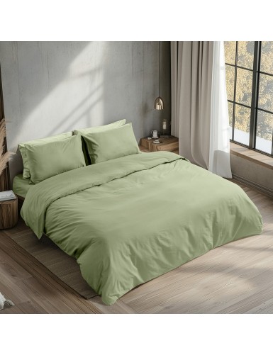 Beauty Home Σεντόνι ημίδιπλο με λάστιχο Prime Art 1230 125x200+35 Λαδί