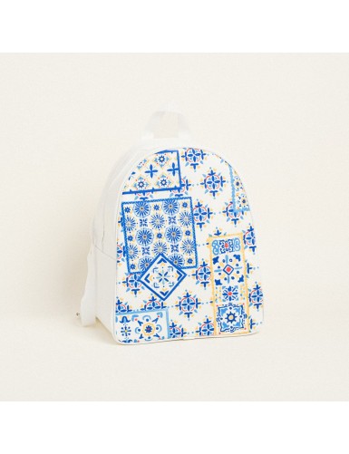 Beauty Home BACKPACK 43x35x23cm ΑΖΟΥΛΕΖΟΥ