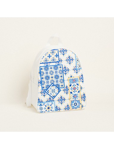 Beauty Home BACKPACK 43x35x23cm ΑΖΟΥΛΕΖΟΥ
