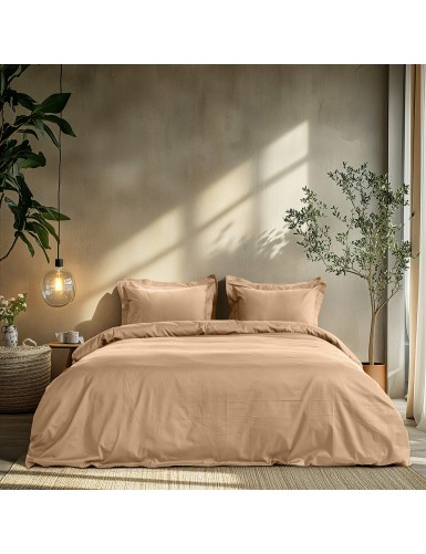 Beauty Home Σετ παπλωματοθήκη μονή Art 1700 Harmony 170x250 Άμμου