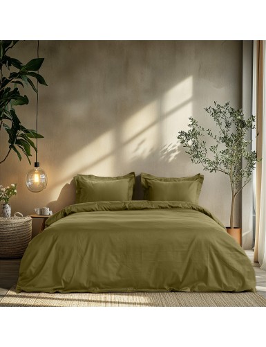 Beauty Home Σετ παπλωματοθήκη μονή Art 1700 Harmony 170x250 Λαδί