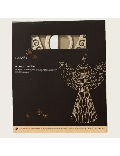 Beauty Home ΧΑΡΤΙΝΟΣ ΑΓΓΕΛΟΣ ΜΕ ΜΑΓΝΗΤΗ 33 x 40 cm