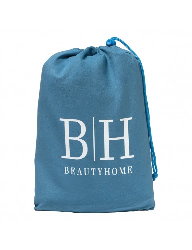 Beauty Home Μπουρνούζι με κουκούλα Mojo Art 3472 Μπλε
