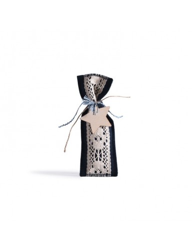 Beauty Home ΠΟΥΓΚΙ ΜΕ ΔΑΝΤΕΛΑ 6 x 19 cm ΤΖΗΝ-ΕΚΡΟΥ