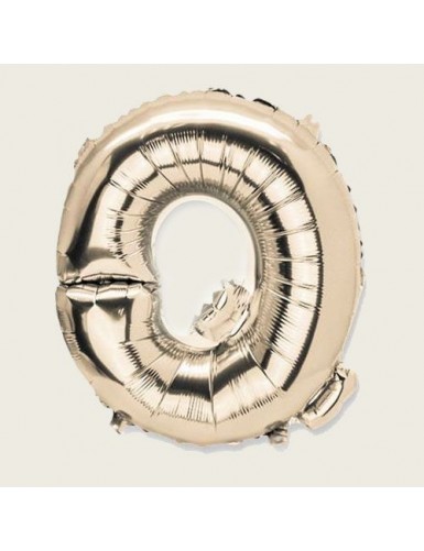 Beauty Home ΜΠΑΛΟΝΙ ΓΡΑΜΜΑ “Q” 36cm ΧΡΥΣΟ