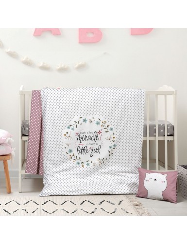 Beauty Home Σετ σεντόνια βρεφικά Cute Art 5191 120x160 Εμπριμέ