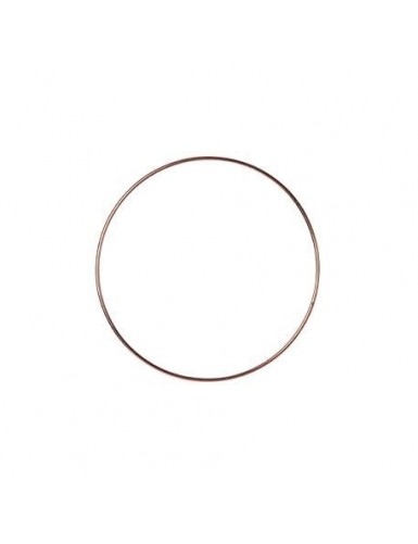 Beauty Home ΜΕΤΑΛΛΙΚΟΣ ΚΥΚΛΟΣ ΡΟΖ ΧΡΥΣΟ 20 CM