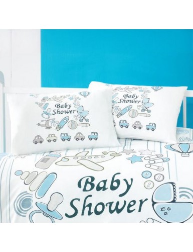 Beauty Home Ζεύγος μαξιλαροθήκες βρεφικές Art 5607 35x45 Γαλάζιο
