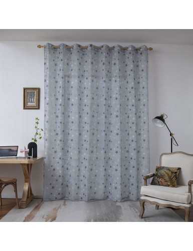 Beauty Home Κουρτίνα Art 6121 280x280 Γαλάζιο,Μπλε