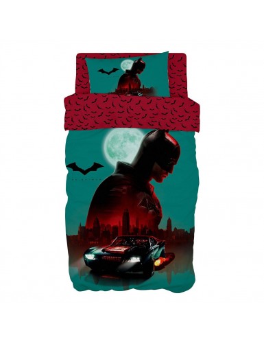Beauty Home Σετ παπλωματοθήκη μονή Art 6185 The Batman 165x250 Εμπριμέ