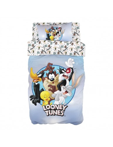 Beauty Home Σετ κουβερλί μονό Art 6189 Looney Tunes 160x240 Εμπριμέ