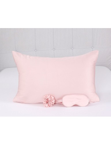 Beauty Home Σετ ομορφιάς ύπνου 3τμχ Art 7007 100% Tencel - Ροζ