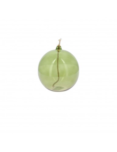 Beauty Home Λάμπα λαδιού Lena – φιστικί – Ø12,5x13cm