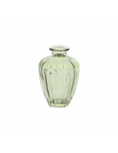 Beauty Home Βάζο γυάλινο Jeanne – Λαδί Ø7,5×10,5cm – 180ml