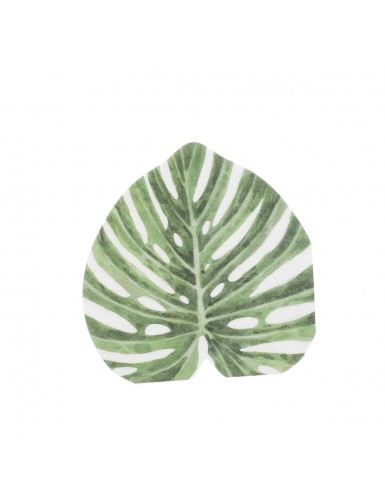 Beauty Home 20 Χαρτοπετσέτες σχέδιο Monstera 31,5x32cm