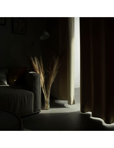 Beauty Home Ύφασμα κουρτίνας Blackout σκίασης Ideal Art 8400 Ύφασμα Φ280 Άμμου