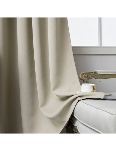Beauty Home Ύφασμα κουρτίνας Blackout σκίασης Ideal Art 8400 Ύφασμα Φ280 Άμμου