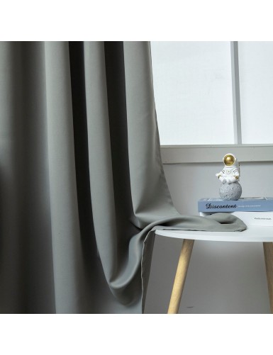 Beauty Home Ύφασμα κουρτίνας Blackout σκίασης Ideal Art 8400 Ύφασμα Φ280 Ανθρακίτης