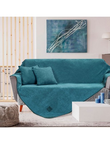 Beauty Home Ριχτάρι Διθέσιο Petrol Art 8406 180x250 Πετρόλ