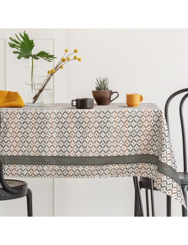 Beauty Home Τραπεζομάντηλο Curry Art 8483 Εμπριμέ