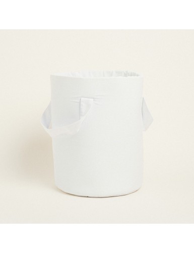 Beauty Home ΣΑΚΟΣ ΚΥΛΙΝΔΡΟΣ 43 x 30 cm ΜΟΝΟΧΡΩΜΟ PREMIUM ΛΕΥΚΟ