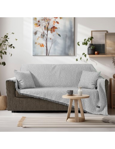 Beauty Home Ριχτάρι Μονοθέσιο Amos Art 8718 170x170 Γκρι