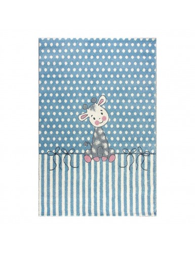 Beauty Home Χαλί Yolo Art 9504 133x190 Γαλάζιο