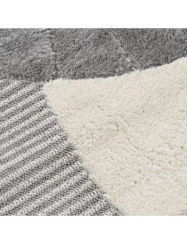 Beauty Home Ροτόντα Loop Art 9556 133x133 Grey White Γκρι Λευκό