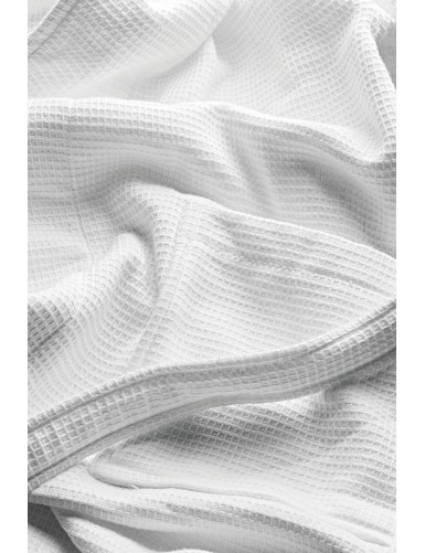 Beauty Home Μπουρνούζι πικέ/πετσετέ Curve Art Ε3071 100% Cotton Pennie 450gsm Large Λευκό