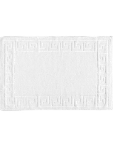 Beauty Home Ταπέτο μπάνιου Neron Art 3018 μαίανδρος 50x75 Λευκό