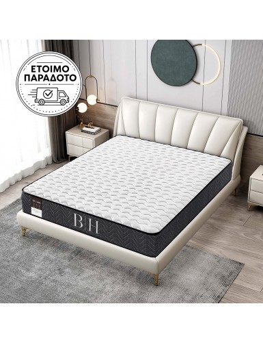 Beauty Home Στρώμα Relax Ημίδιπλο 120x200x28 Λευκό,Ανθρακί