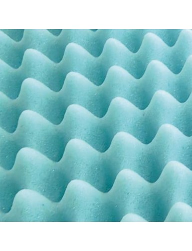 Beauty Home Ανώστρωμα Gel Memory Foam Relief Plus Art 4700 100x200 Λευκό