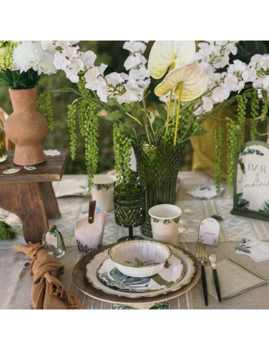 Beauty Home 10 Καρτελάκια Coco Palm Χαρτί