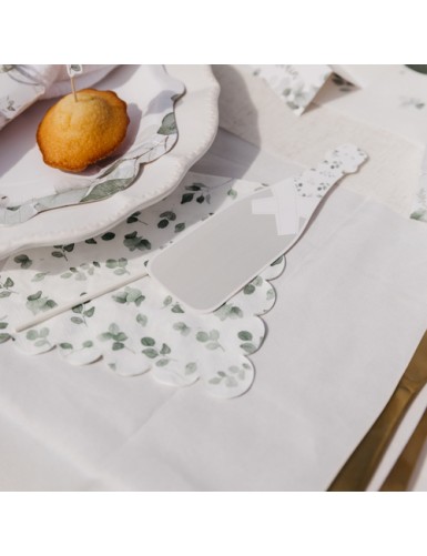 Beauty Home 16 χαρτοπετσέτες με σχέδιο φύλλα ευκαλυπτου 33x33cm