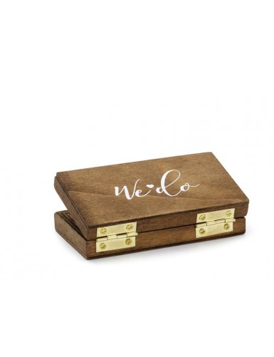 Beauty Home ΞΥΛΙΝΟ ΚΟΥΤΑΚΙ MR & MRS 10 x 5,5 cm